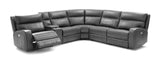 J&M Furniture Cozy Motion Sectional In Grey in Grey