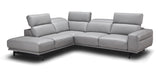 J&M Furniture Davenport Light Grey Sectional