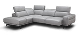 J&M Furniture Davenport Light Grey Sectional