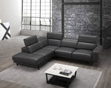 J&M Furniture Davenport Slate Grey Sectional