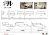 J&M Furniture Divina Loveseat in Butter Leather