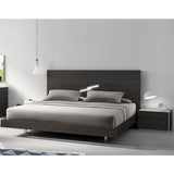 J&M Furniture Faro 3 Piece Platform Bedroom Set in Wenge