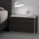 J&M Furniture Faro 5 Piece Platform Bedroom Set in Wenge