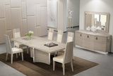 J&M Furniture Giorgio Buffet w/Mirror in Light Maple
