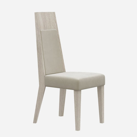 J&M Furniture Giorgio Dining Chair in Light Maple