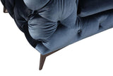 J&M Furniture Glitz Sofa in Blue