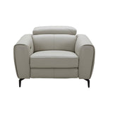 J&M Furniture Lorenzo Chair in Light Grey