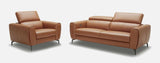 J&M Furniture Lorenzo Sofa in Caramel