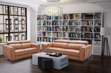 J&M Furniture Lorenzo Sofa in Caramel