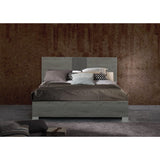J&M Furniture Luccia Platform Bed in Grey