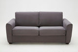 J&M Furniture Mono Sofa Bed in Grey Fabric