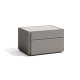 J&M Furniture Porto Nightstand in Grey