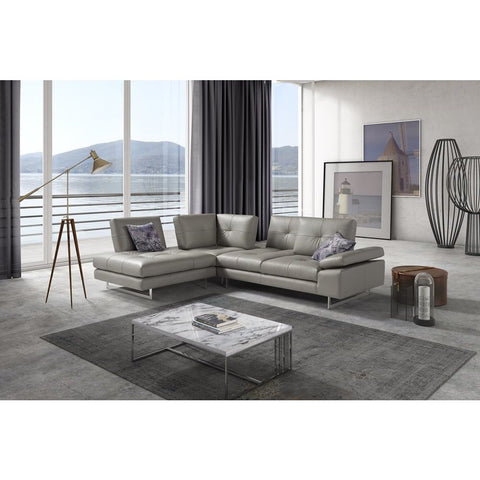 J&M Furniture Prive Sectional in Grey
