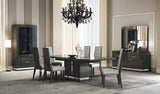 J&M Furniture Valentina Buffet w/Mirror in Grey