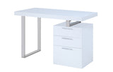 J&M Furniture Vienna Desk In White