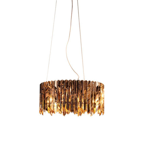 Lucas & McKearn Peron Glam Silver and Gold Chandelier