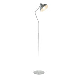 Lumisource Darby Contemporary Floor Lamp in Sage Green Metal