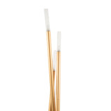 Lumisource Icicle Contemporary Floor Lamp in Gold Metal