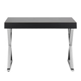 Lumisource Luster Contemporary Console Table in Black