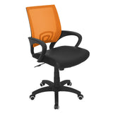 Lumisource Officer Office Chair In Tangerine