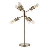 Lumisource Spark Contemporary Table Lamp in Antique Brass
