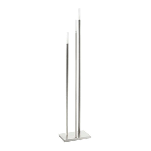 Lumisource Vertical Icicle Contemporary Floor Lamp in Stainless Steel