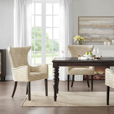 Madison Park Angelica Arm Dining Chair (set of 2) See below
