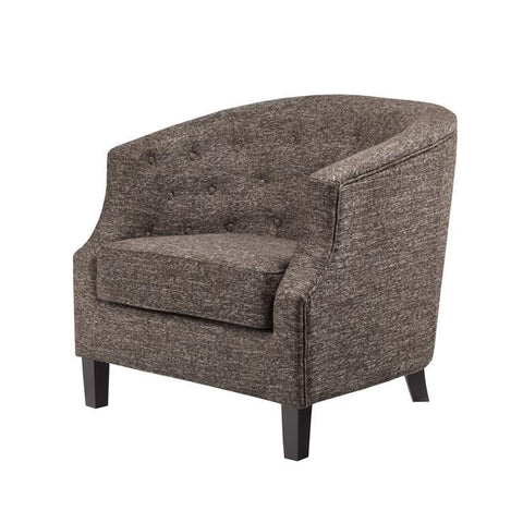 Madison Park Ansley Chocolate Accent Chair