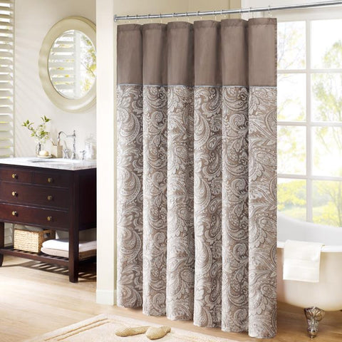 Madison Park Aubrey Shower Curtain In Multi