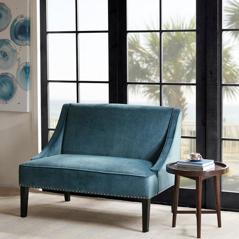 Madison Park Avalon Swoop Arm Settee See below
