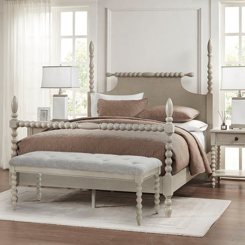 Madison Park Beckett Tufted Accent Bench