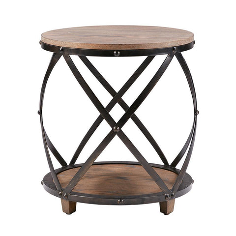 Madison Park Cirque Bent Metal Accent Table See below