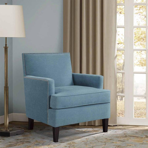 Madison Park Colton Accent Chair In Blue