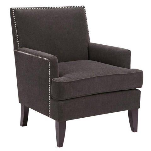 Madison Park Colton Accent Chair In Charcoal