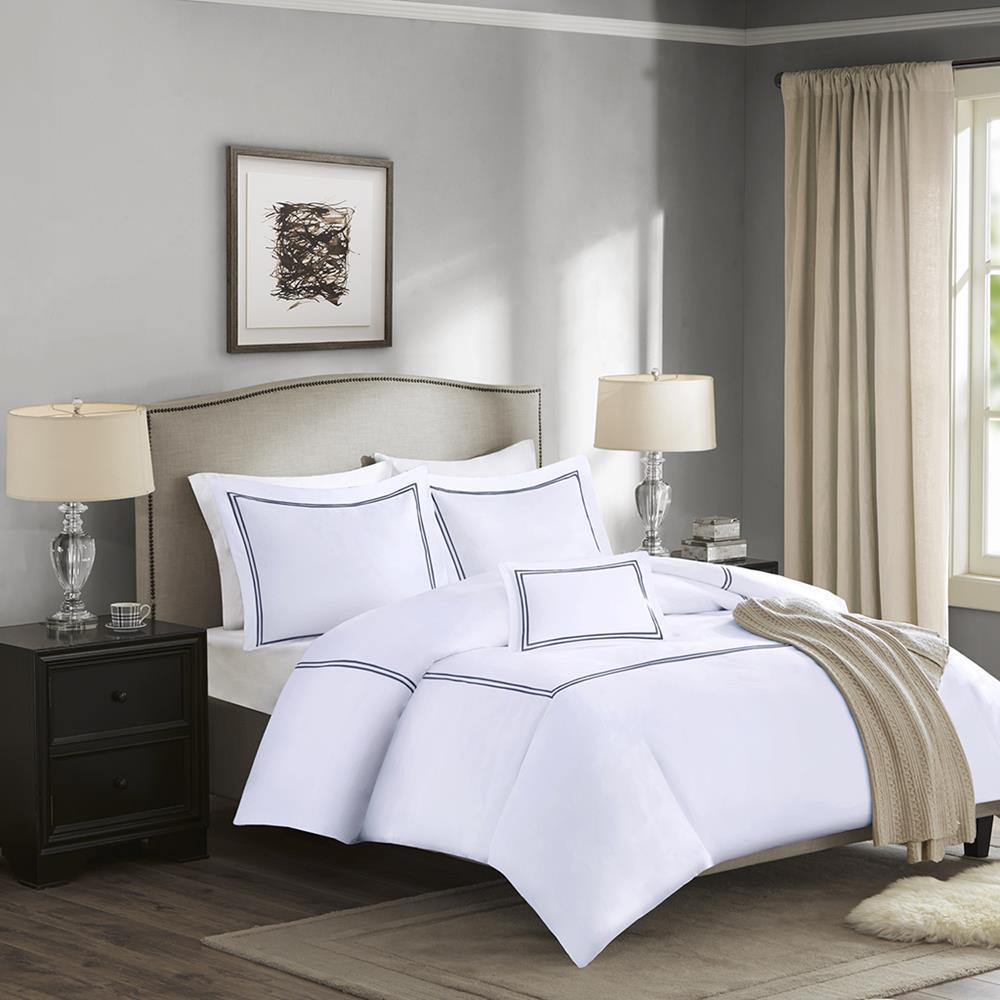 Madison Park Luxury Collection 1000 Thread Count Embroidered Cotton ...