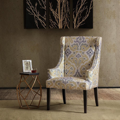 Madison Park Marcel High Back Wing Chair See below