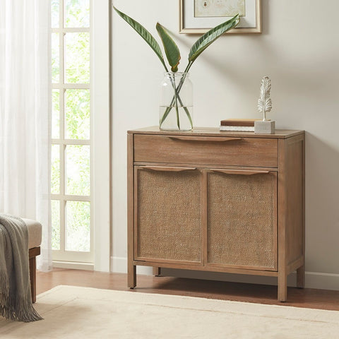 Madison Park Palisades 2 Door Woven  Accent Chest
