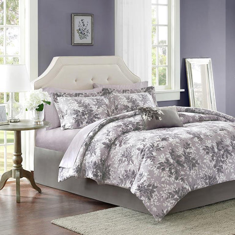 Madison Park Shelby Complete Bed and Sheet Set
