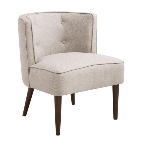 Madison Park Sierra Button Tufted Curved Back Chair