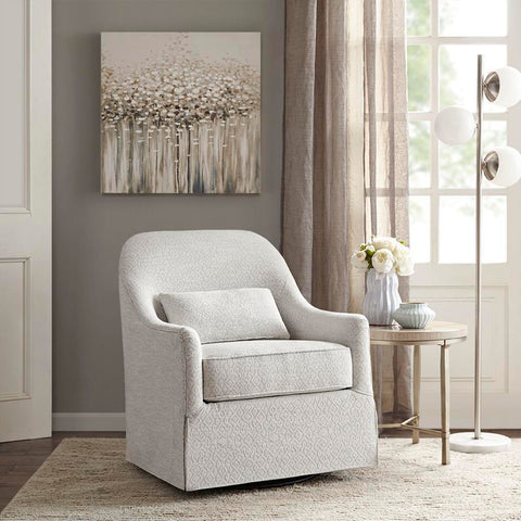 Madison Park Theo Swivel Glider Chair See below