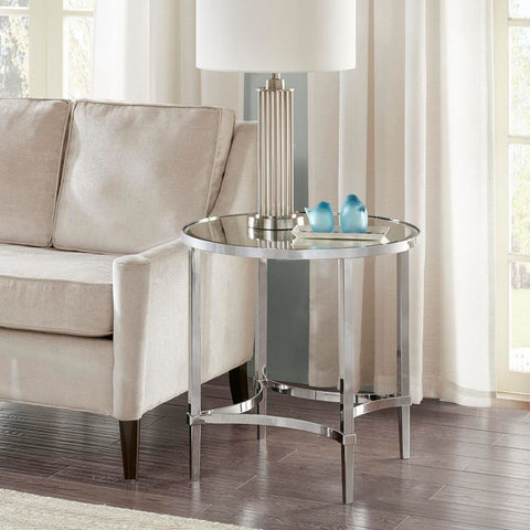 Madison Park Triton Round End Table See below