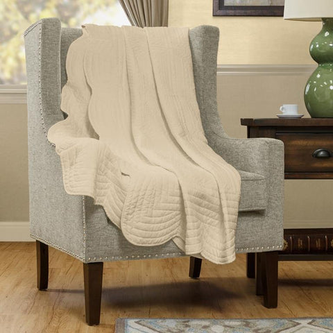 Madison Park Tuscany Quilted Throw