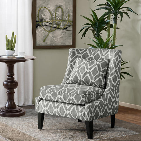 Madison Park Waverly Swoop Arm Chair See below