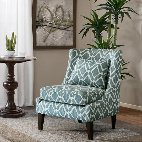 Madison Park Waverly Swoop Arm Chair See below