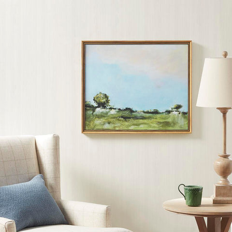 Martha Stewart Across The Plains 2 Framed Gel Coated Canvas