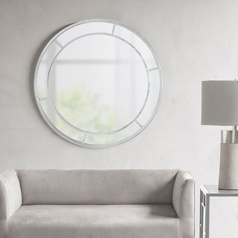 Martha Stewart Katonah Round Framed Decor Wall Mirror