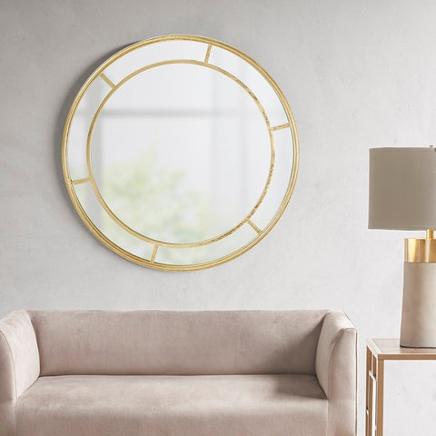 Martha Stewart Katonah Round Framed Decor Wall Mirror