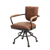 Moe's Home Foster Desk Chair In Soft Brown