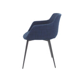 Moe's Home Ronda Arm Chair In Blue