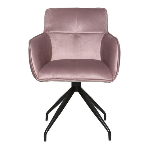 Moe's Cavazzi Swivel Chair Purple